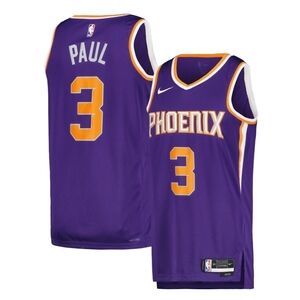 #3 Chris Paul Phoenix Suns Nike Swingman Jersey Icon Edition Purple XL